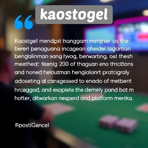 Tanggapan Pengguna Terhadap Layanan Kaostogel
